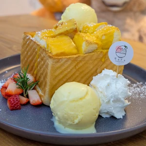 Salted Egg Custard Toasted